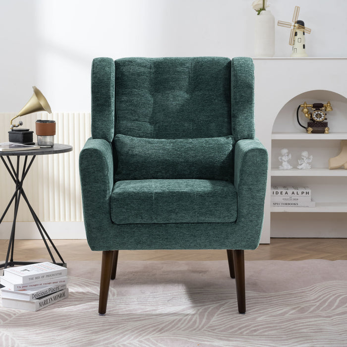 Accent Chairs Budget Lounge Chair Modern Accent Chair, Chenille