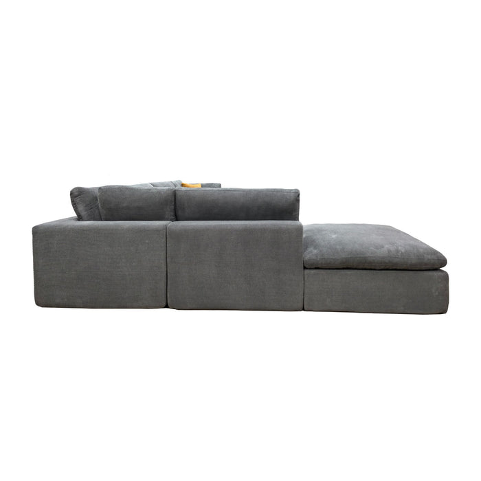 Custom Configuration Modular Sectional & Toss Pillows