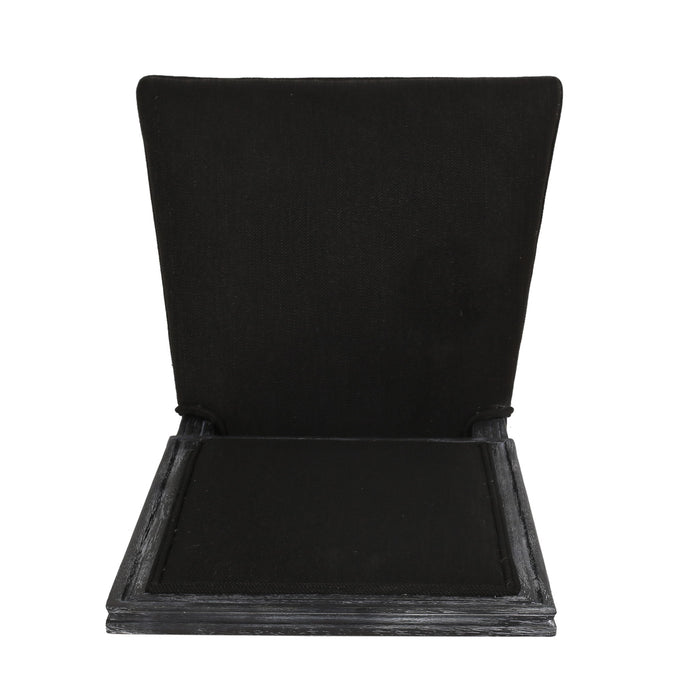 French Country Style Dining Chair With Upholstered Seating And Fluted Legs