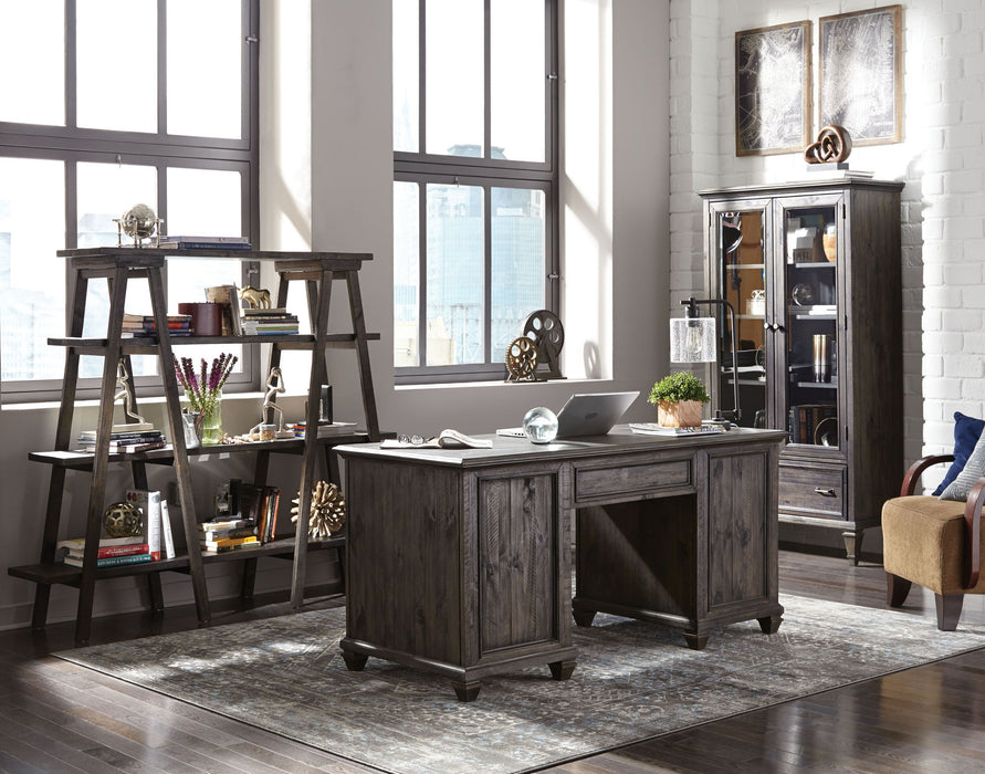 Sutton Place - Executive Desk - Weathered Charcoal