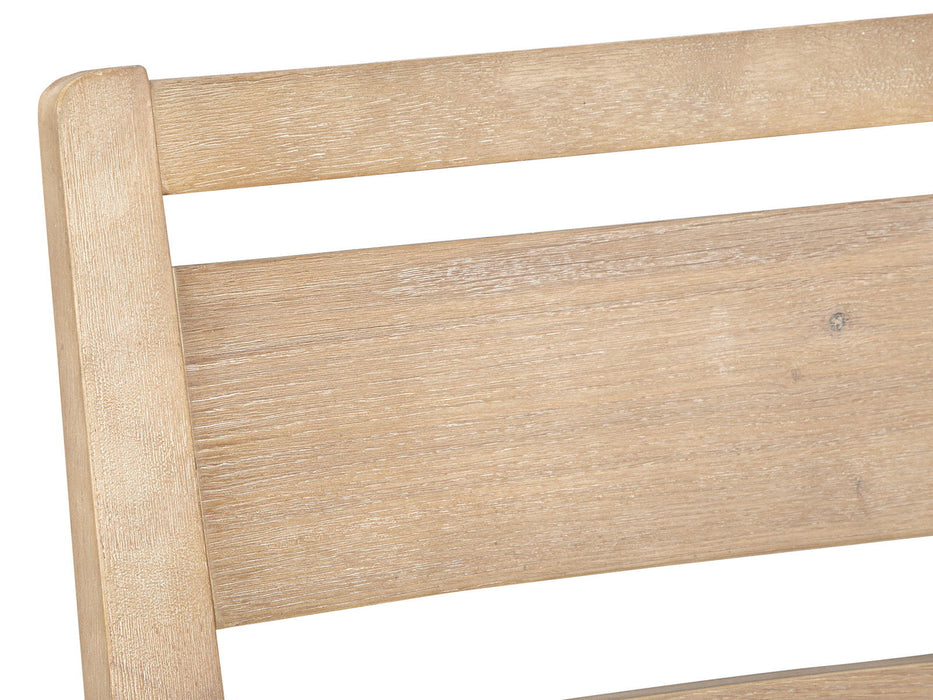 Somerset - Dining Side Chair With Upholstered Seat (Set of 2) - Butternut and Omari Natural