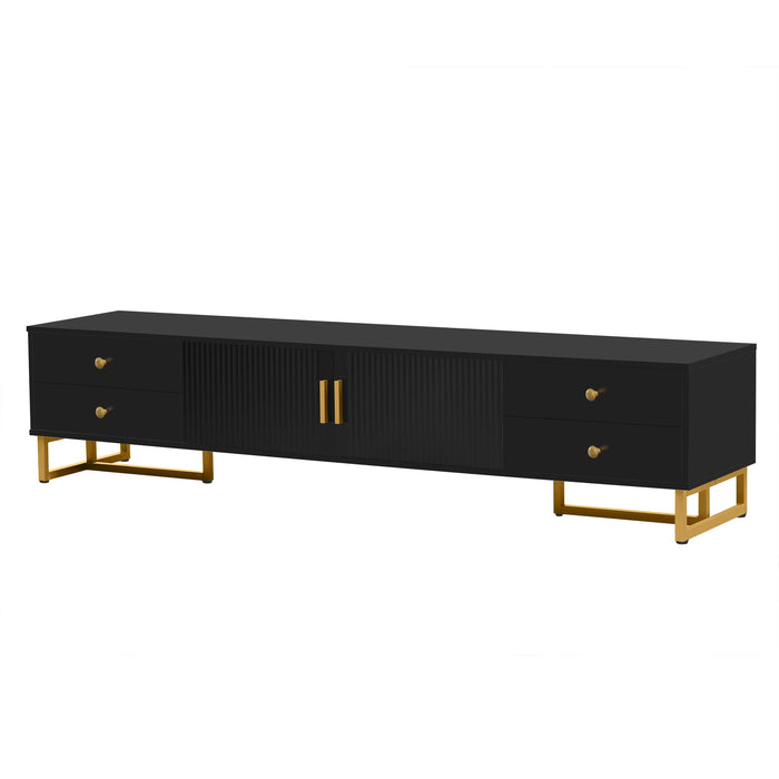 Modern TV Stand With Storage For Living Room