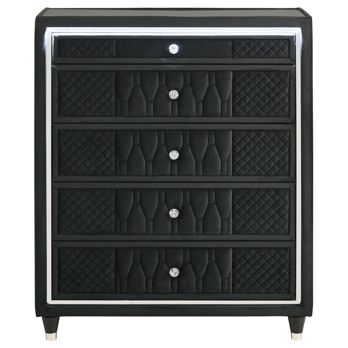 Mika - 5 Drawer LED Chest