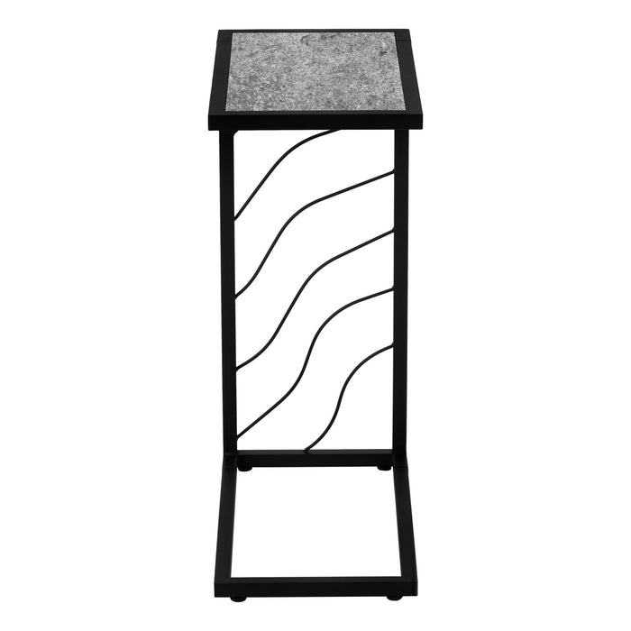 Accent Table, C - Shaped, Contemporary & Modern Convenient Design