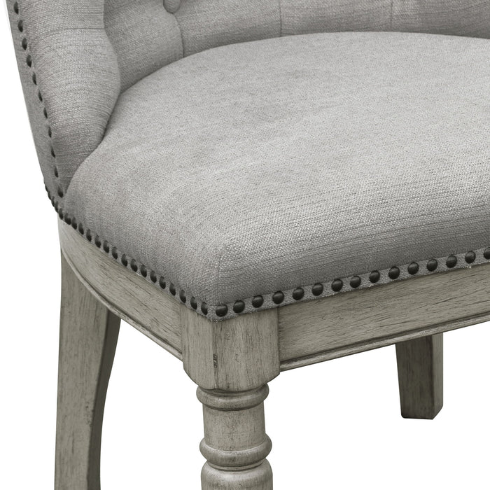 Madison Ridge - Host Chair (Set of 2) - Buff Gray