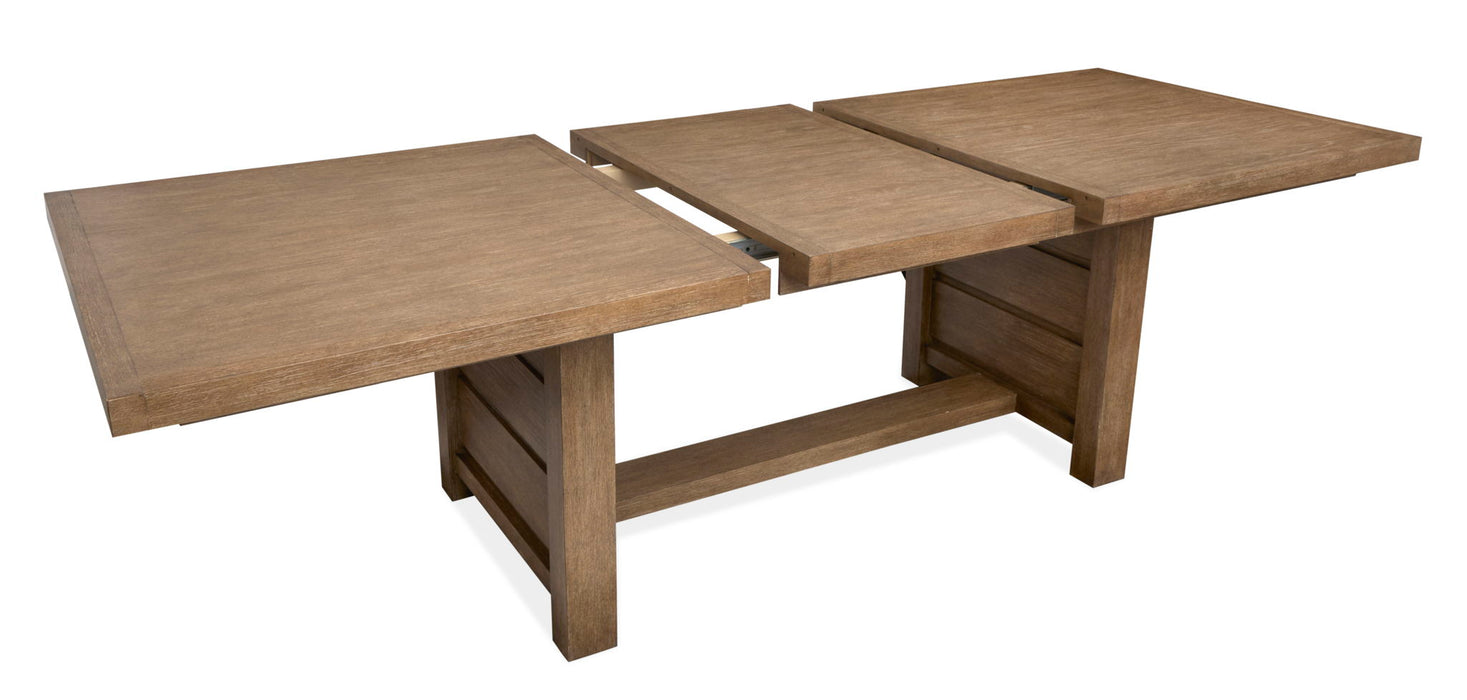 Plum Creek - Extendable Trestle Dining Table