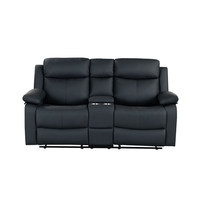 Blanche - Reclining Set With LED Lights With Pillow Top Arms