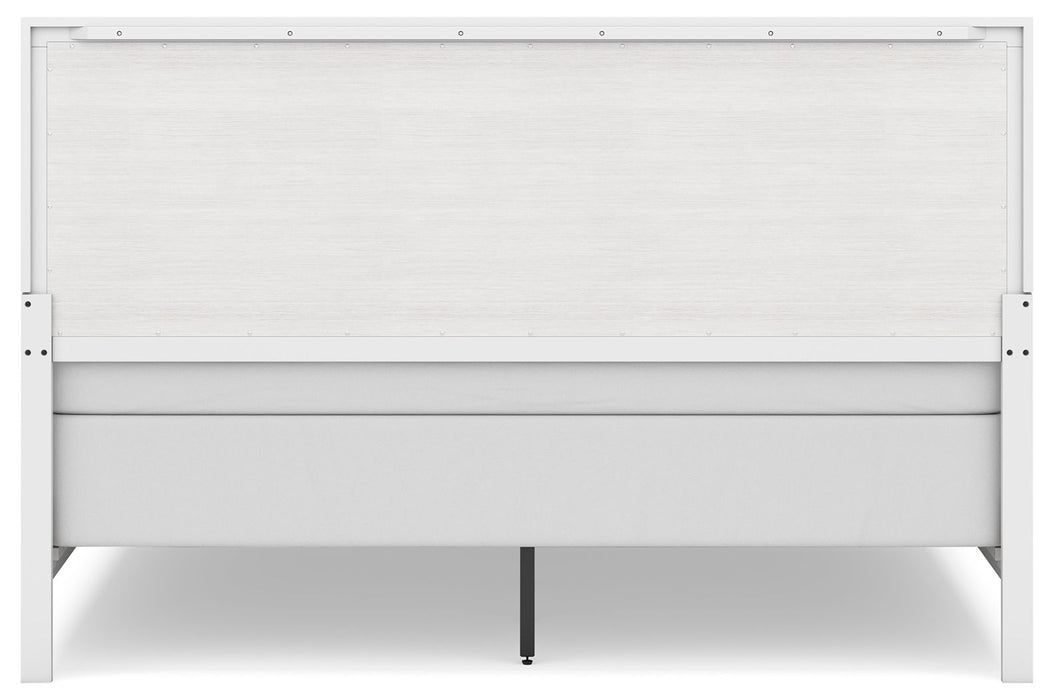 Binterglen - King Panel Bed - White