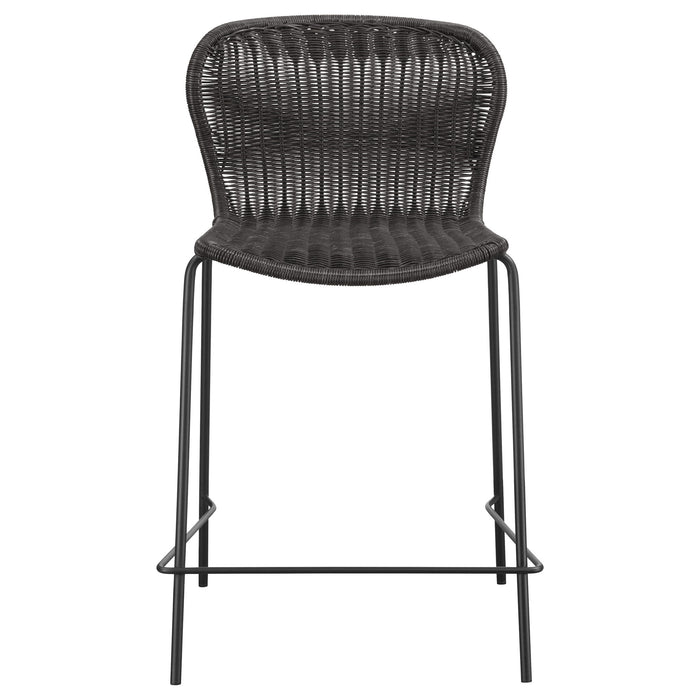 Mckinley - Counter Chair (Set of 2) Seat - Brown