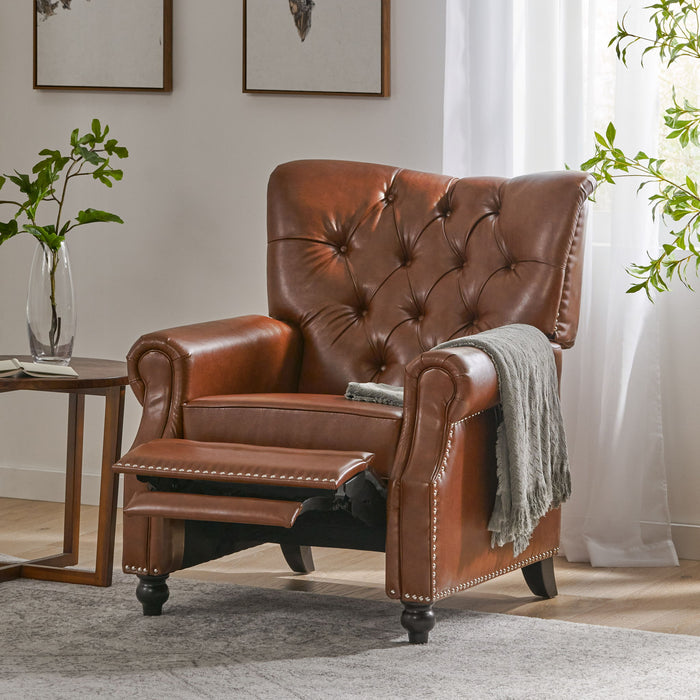 Welch - Contemporary Tufted Pushback Recliner