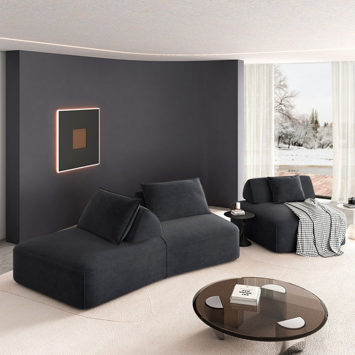 Modern Luxury Oversized Modular Sectional Sofa Set