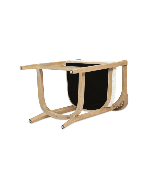 Americana - Mid-Century Modern Cane Back Counter Stool