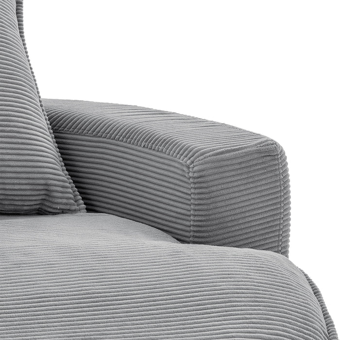 360° Swivel Accent Barrel Chair With Dual Layer Cushion And 3 Removable Pillows