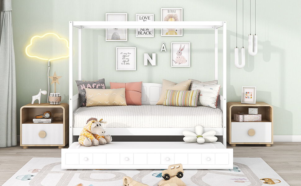 Modern Canopy Day Bed