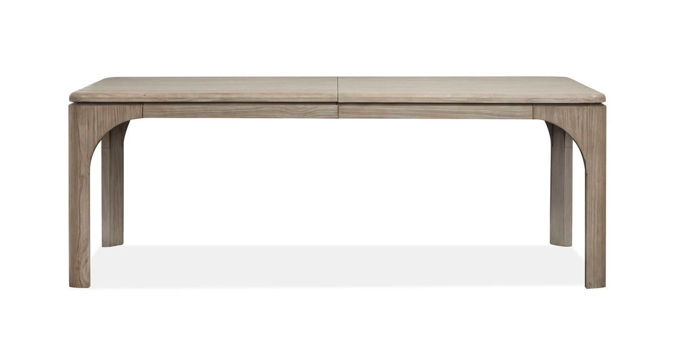 Braelyn - Extendable Rectangular Dining Table - Dorian Gray
