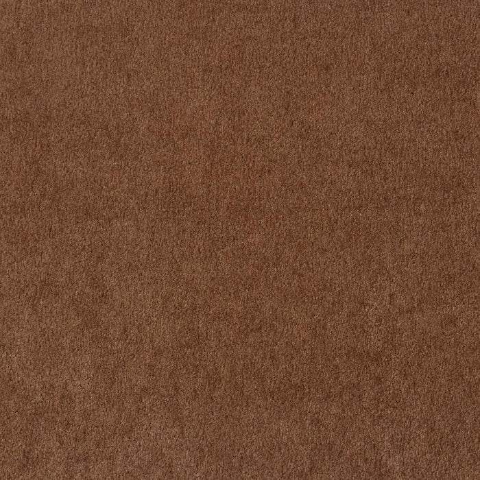 Selma - Velvet Upholstered Crescent Arm Sofa - Rust