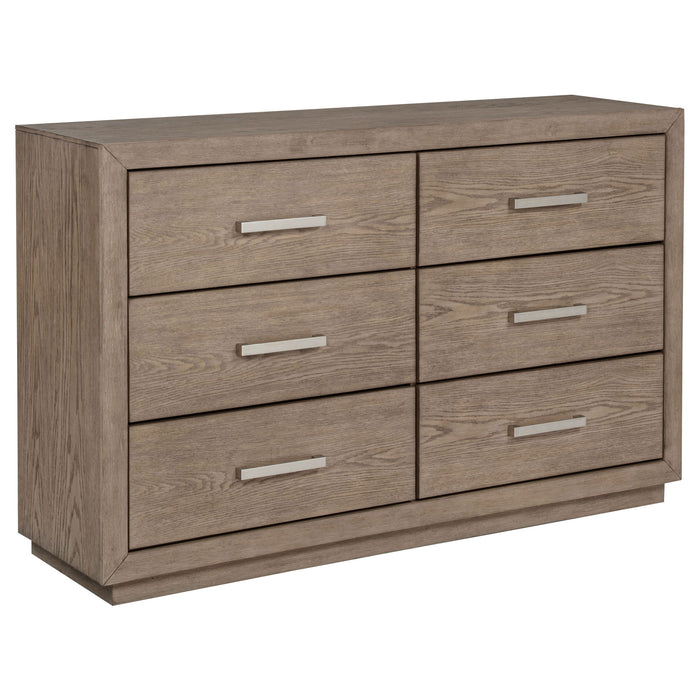 Kenora 5-piece Eastern King Bedroom Set Barley Brown