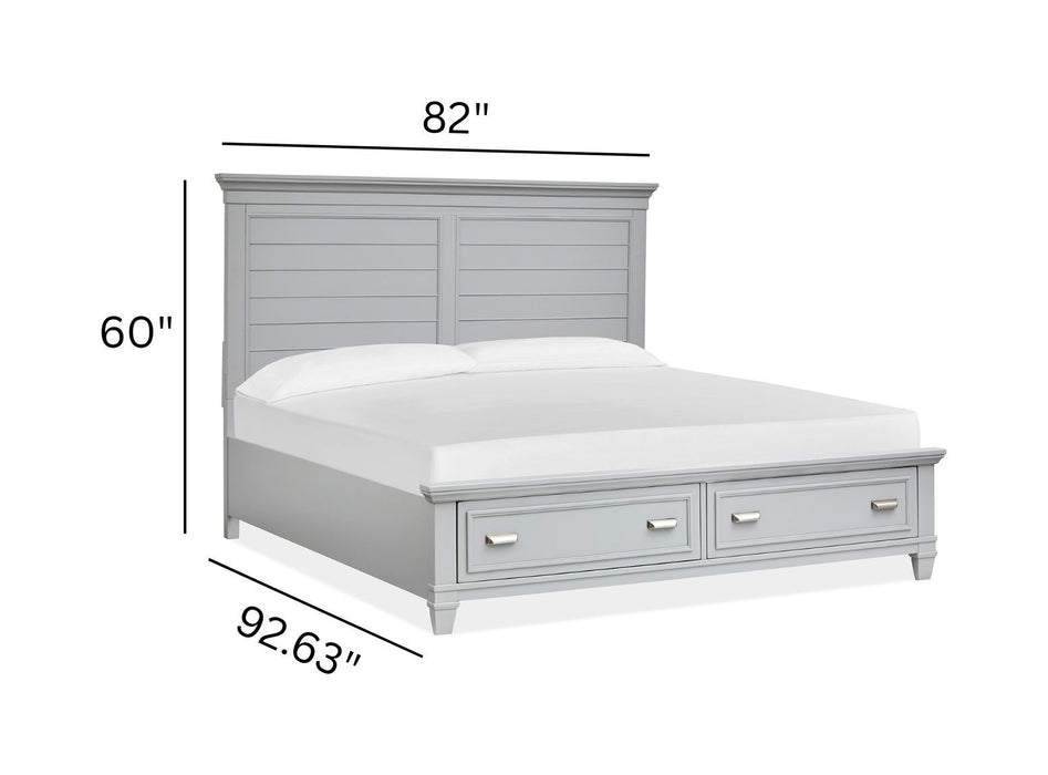 Charleston - Panel Storage Bed