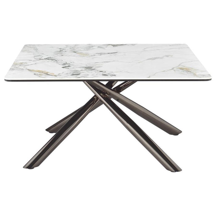 Carvell - Square Sintered Stone Table