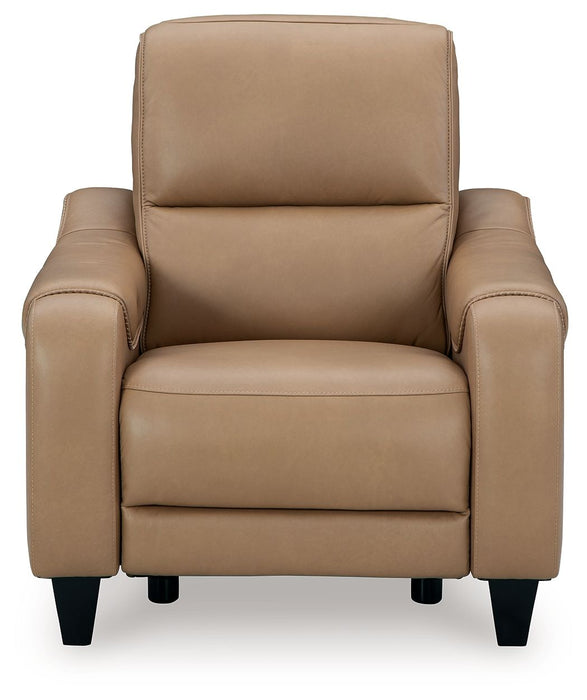 Mosswell - Power Recliner With Adj Headrest - Toffee