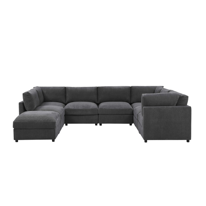 Modern Reversible Modular Sectional