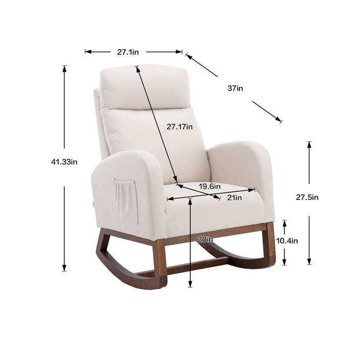 Coolmore - Comfortable Rocking Chair