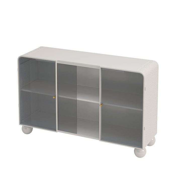 Storage Cabinet For Kitchen, Living Room - White