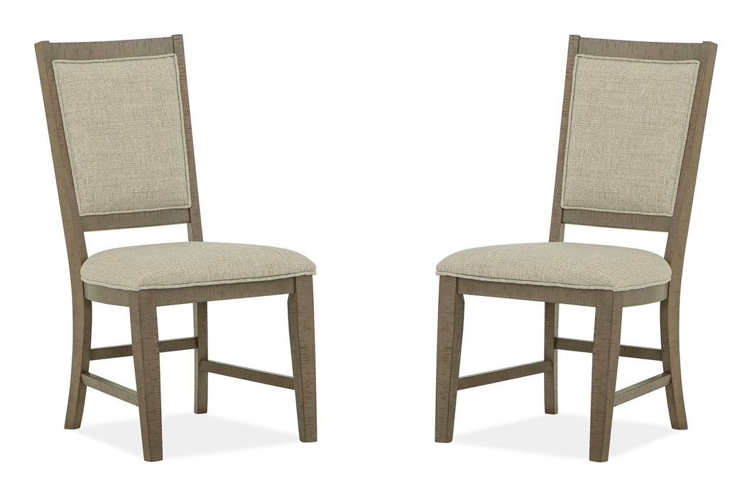 Paxton Place - Step Upholstered Side Chair (Set of 2) - Dovetail Gray