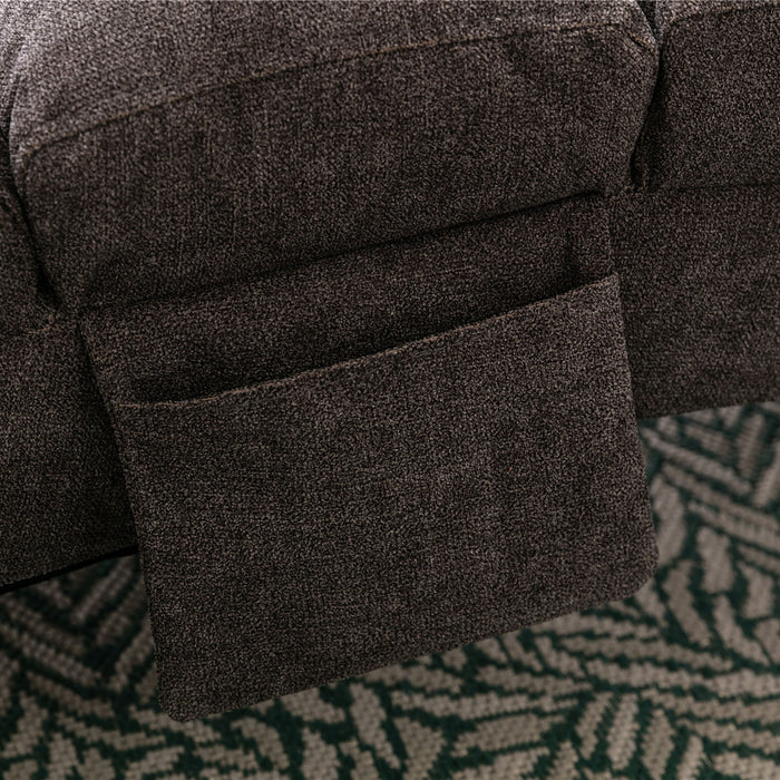 Massage Chaise Lounge Indoor With Remote Control, Ergonomic Electric Massage Lounger