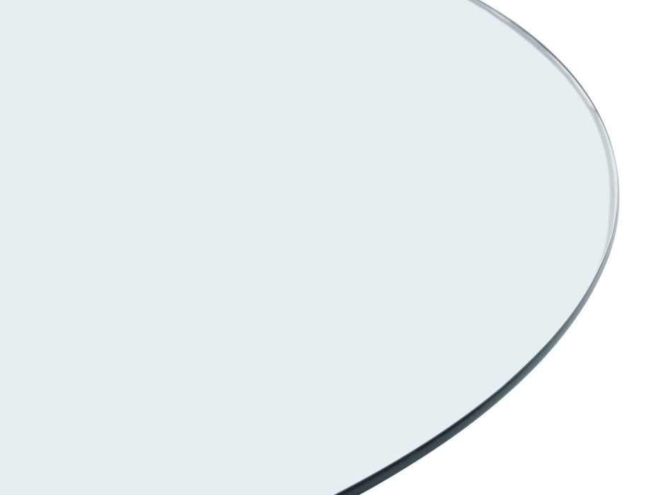 Glass Tops 60-inch 12mm Round Clear Tempered Glass Top