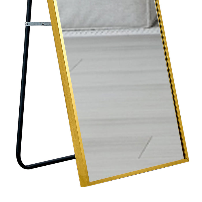 4th Generation Frame Wall Mounted Full Body Mirror For Bathroom And Bedroom - Transparent