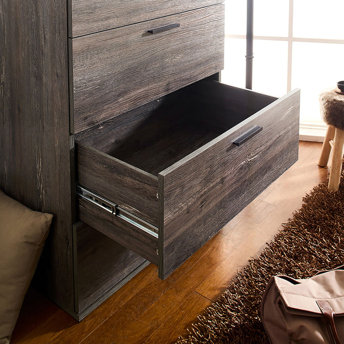 Oliver - Farmhouse Jumbo Chest With 4 Drawer Storage