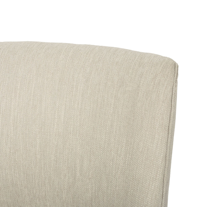 Modern Dining Chair With Durable Fabric Upholstery And Sturdy Wooden Frame (Set of 2)