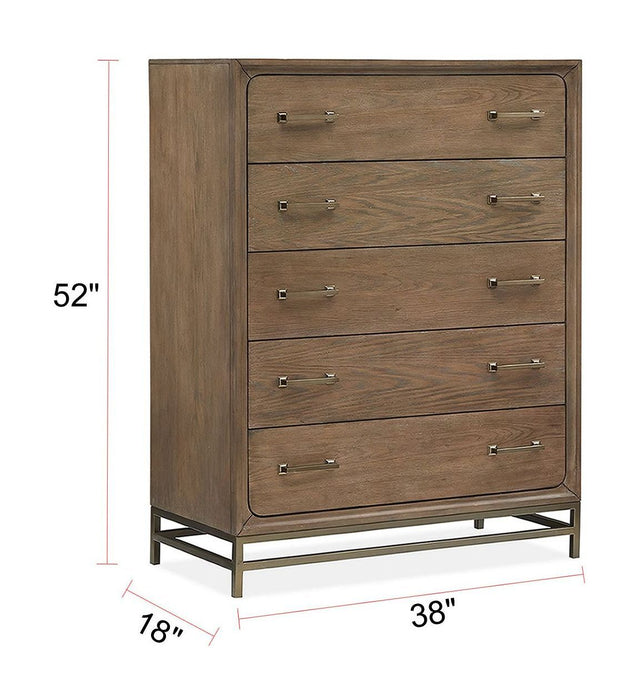Lindon - Drawer Chest - Belgian Wheat