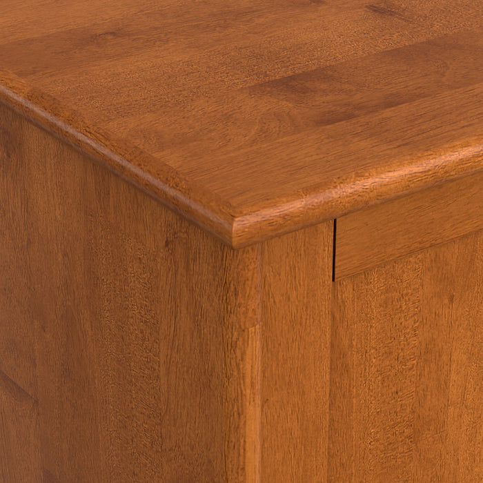 Draper - Handcrafted Mid Century Low TV Media Stand