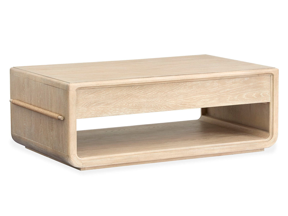 Sunset Cove - Rectangular Cocktail Table With Casters