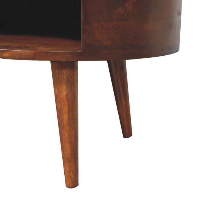 Wave Coffee Table With 1 Drawer