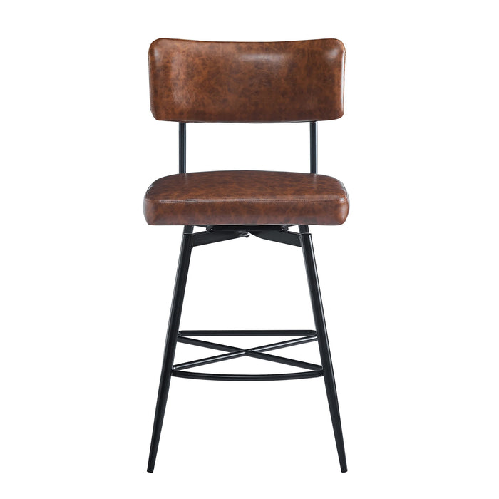Retro Swivel Counter Stools (Set of 2)