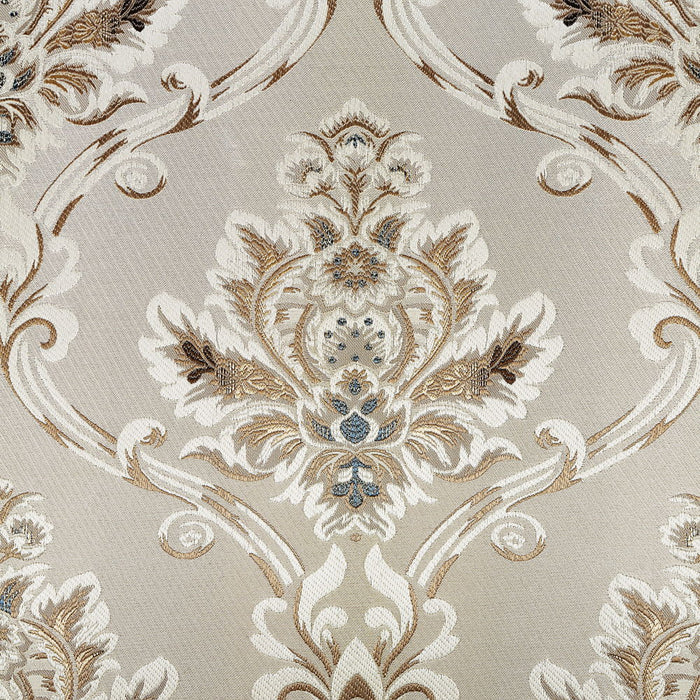 Danae - Chair With 2 Pillows - Fabric, Champagne & Gold