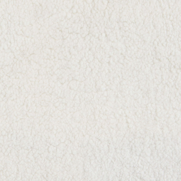 Sunny - Square Upholstered Ottoman - Ivory