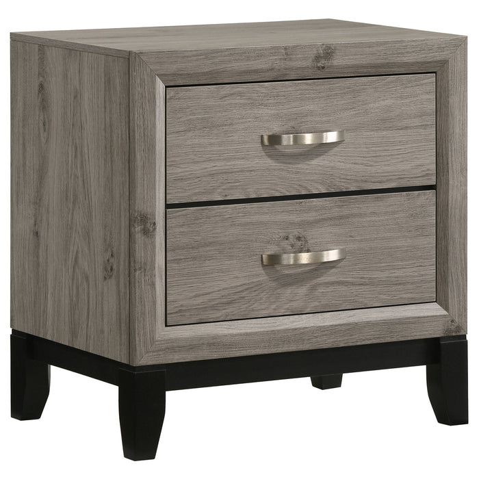 Valen Four-piece Eastern King Bedroom Set Light Taupe