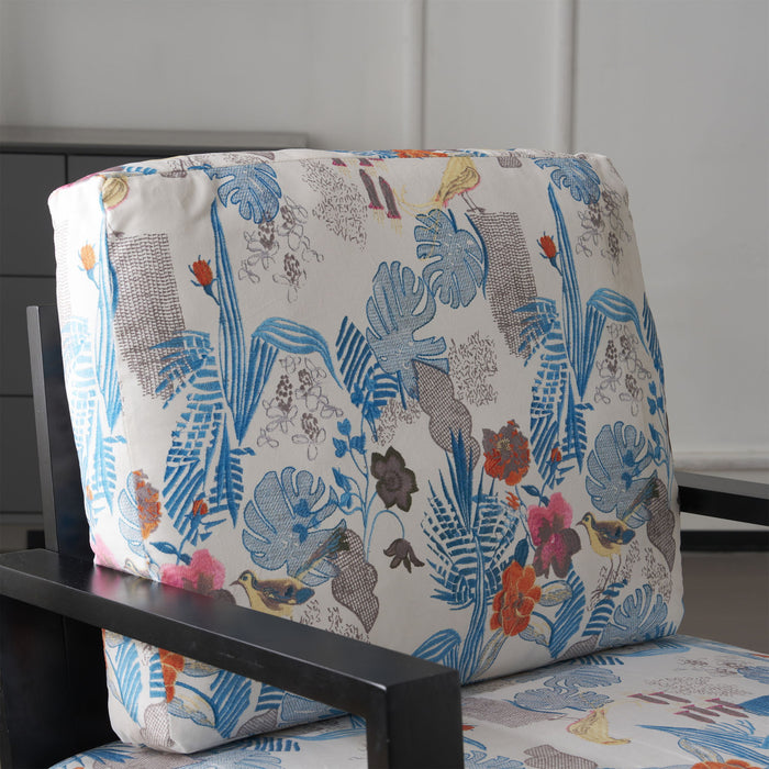 Modern Armchair With Solid Wood Frame