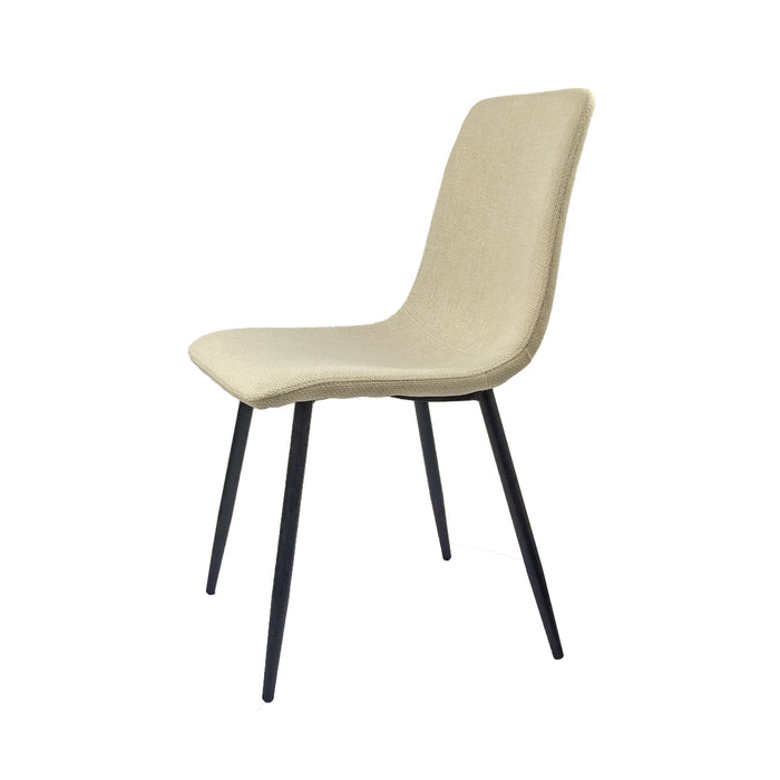 Modern Upholstered Dining Chairs With Cushion Seat And Sturdy Legs (Set of 4)