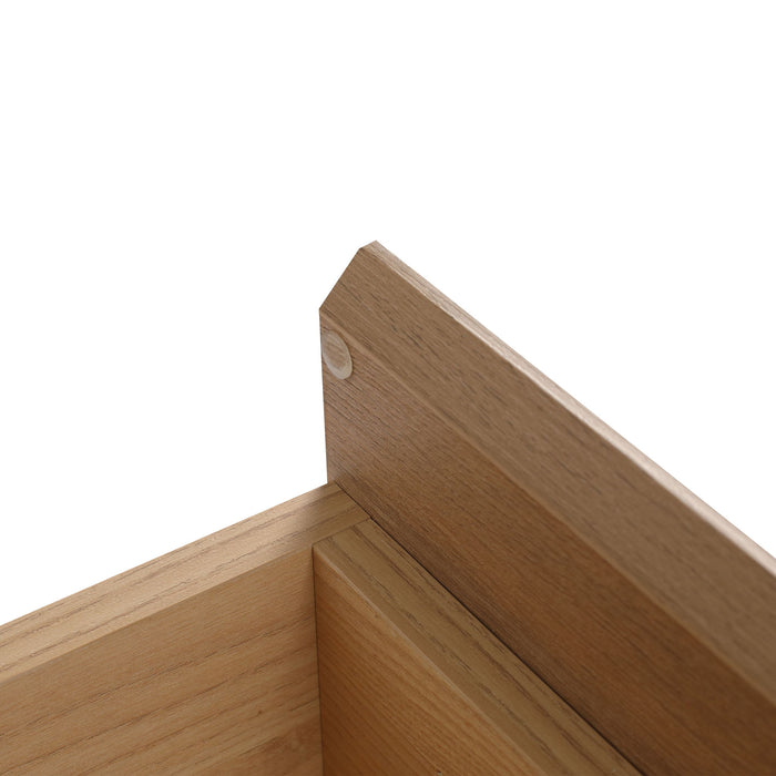 Modern Imitative Wall Mounted Bathroom Vanity With Resin Sink And Side Cabinet