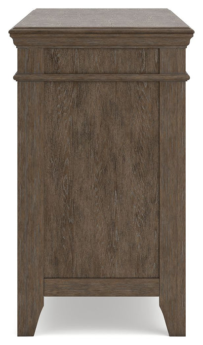 Janismore - Credenza - Weathered Gray
