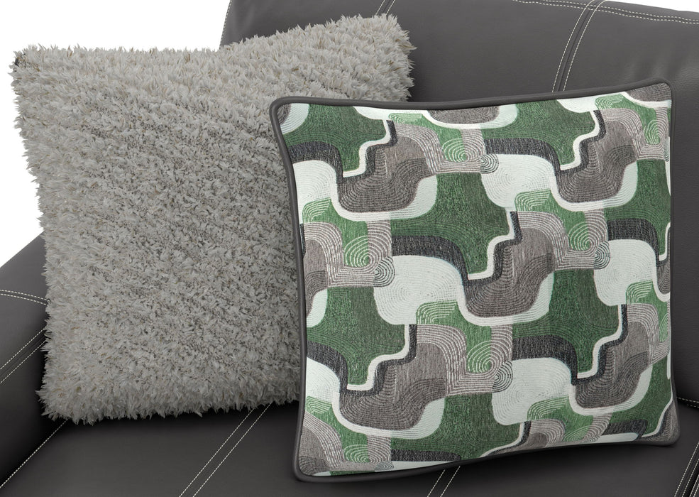 Minori - Italian Leather Sofa / Chaise And Cocktail Ottoman