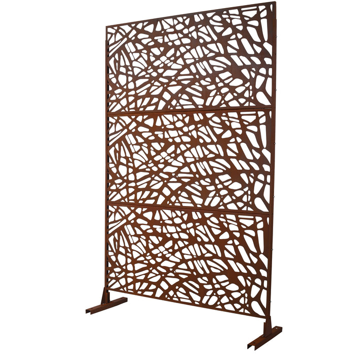 Outdoor & Indoor Freestanding Decorative Privacy Screen