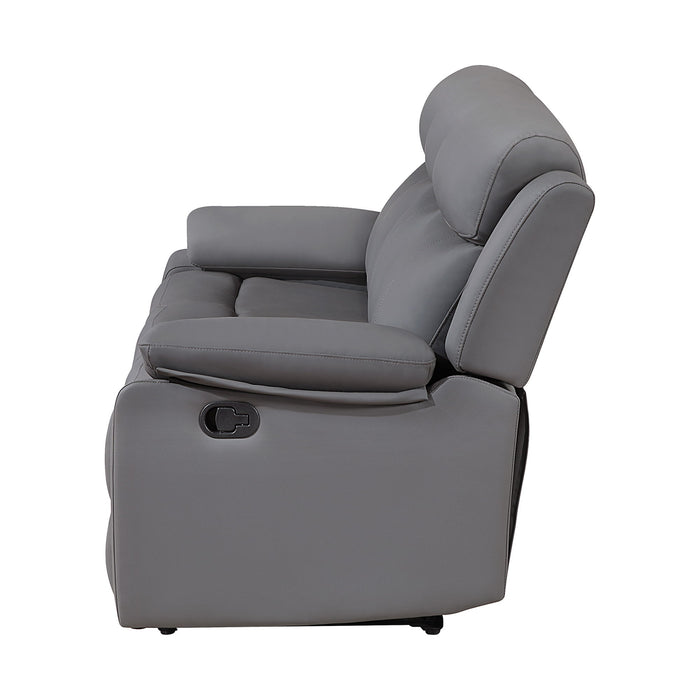 Blanche - Glider Recliner With LED, Pillow Top Arms