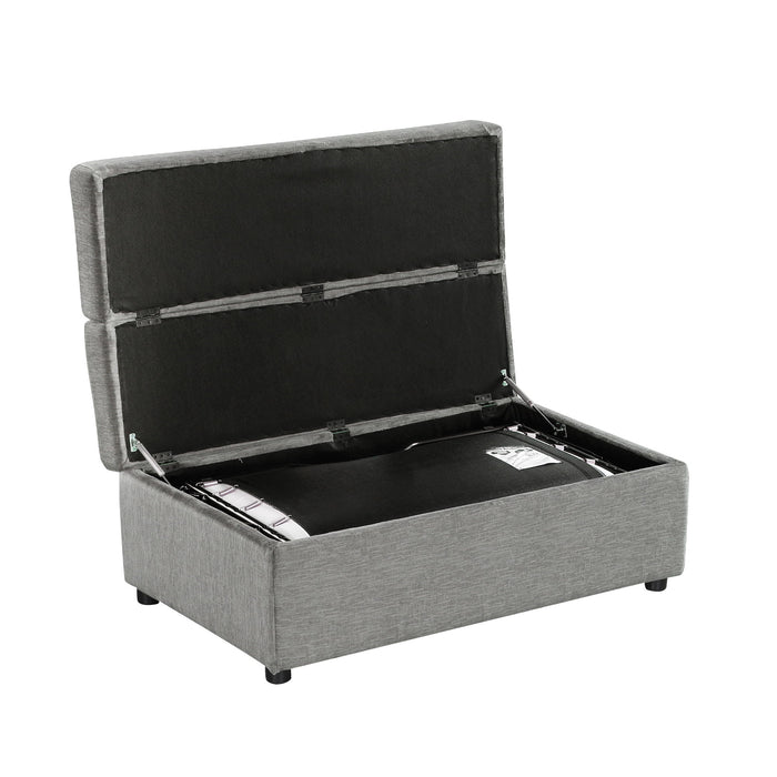 Twin Size Folding Ottoman Sleeper Bed With Mattress Convertible Guest Bed