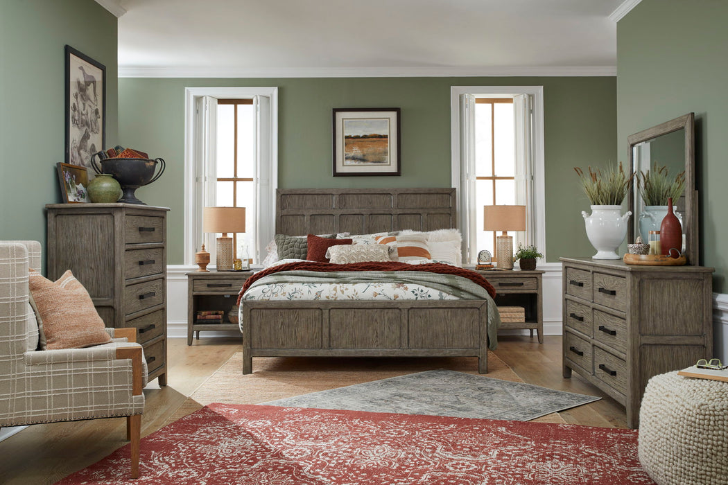 Claremont - Landscape Mirror - Smokey Taupe